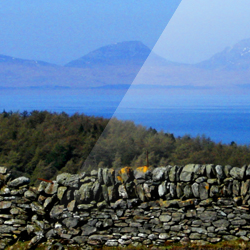 Jura in the Haze – Ronachan, Argyll, Scotland