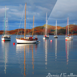 Reflections on Ripples – Crinan Harbour, Argyll, Scotland